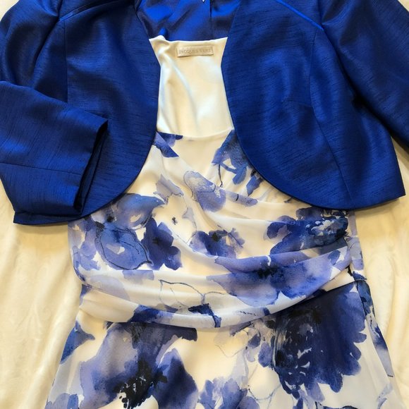 Jacques Vert Dress with Cardigan - Picture 13 of 16